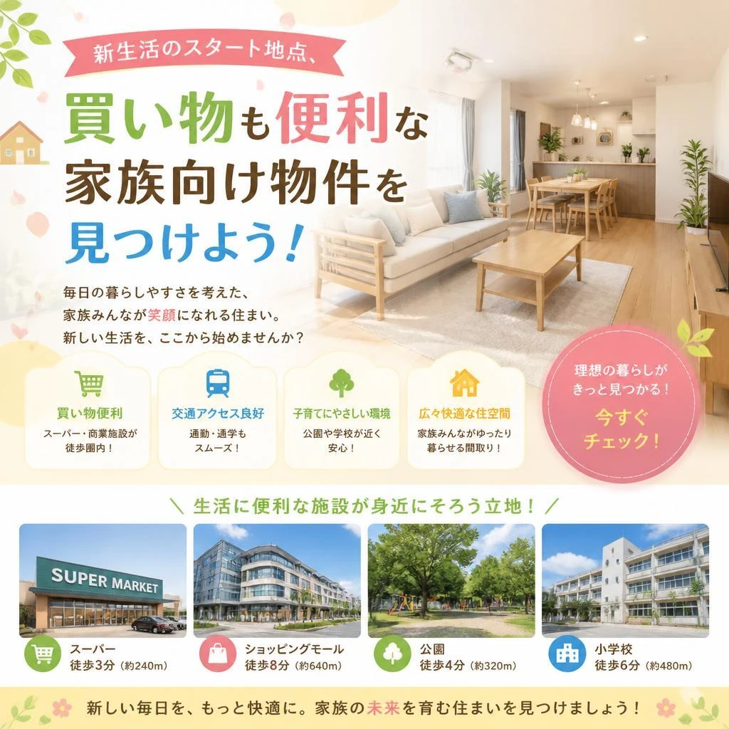 近所のスーパーの『客層』と『品揃え』は未来の住環境！？　ハウスドゥ豊中上野店